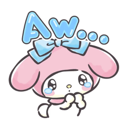 aw.. sticker