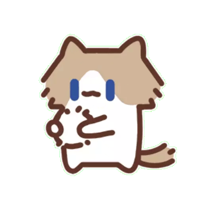 月薪猫一 25 sticker