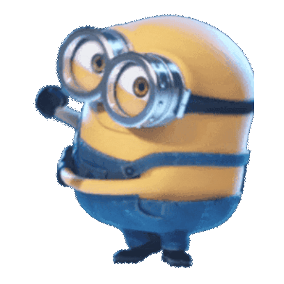 minions animtated 19 sticker