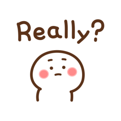 really? sticker