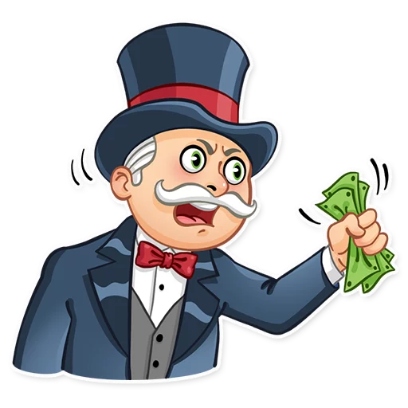 i have money sticker