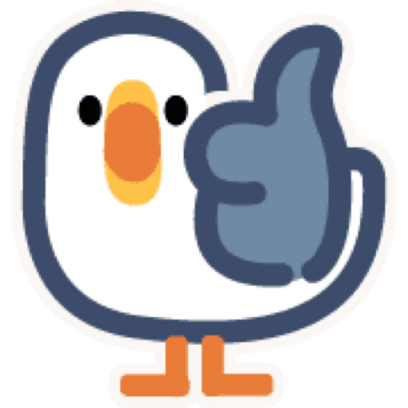 thumbs up sticker