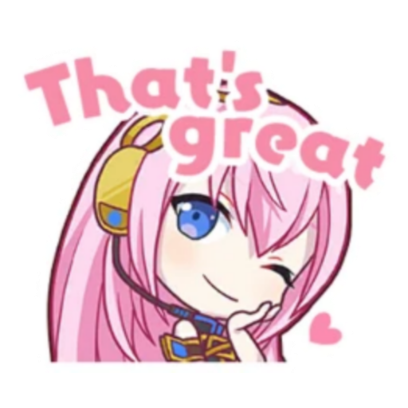 that's great sticker