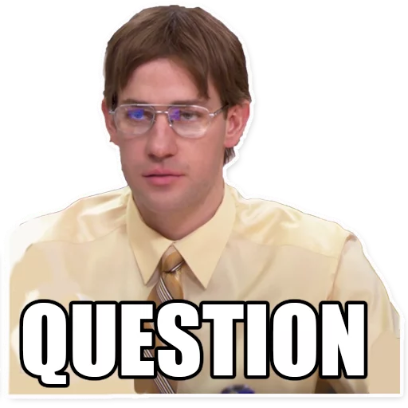 question sticker