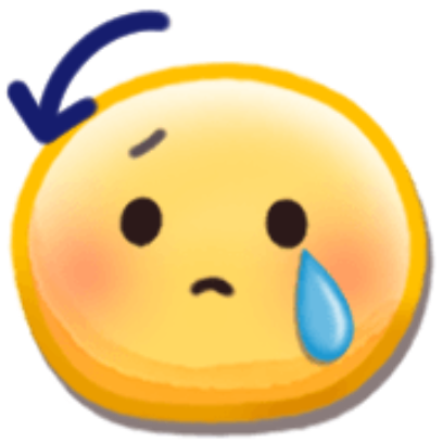 bad mood sticker