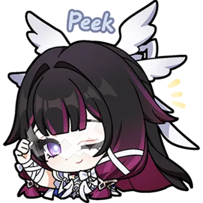 peek sticker