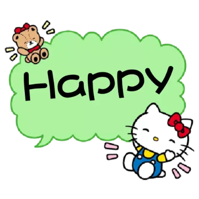 happy sticker