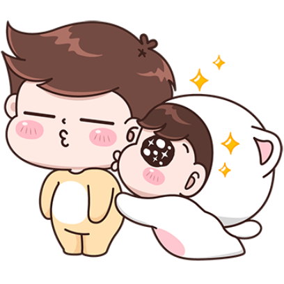 亲一下 sticker
