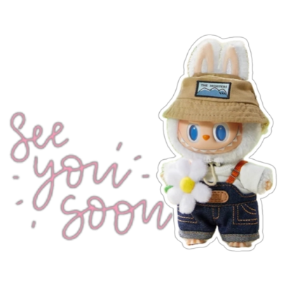see you soon sticker