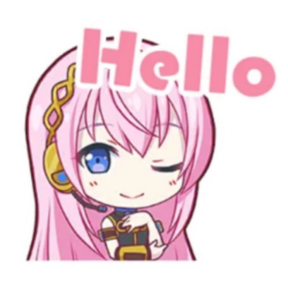hello sticker