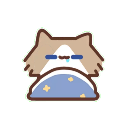 月薪猫一 12 sticker