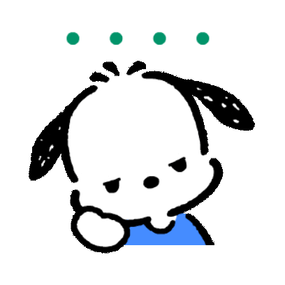 Pochacco Animated sticker