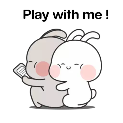 play with me sticker