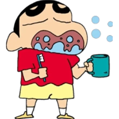 toothwash sticker
