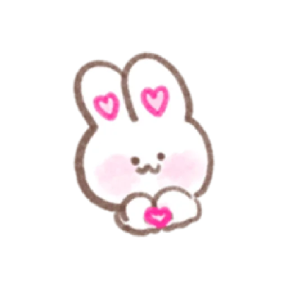 BUNNY IN-LOVE 21 sticker