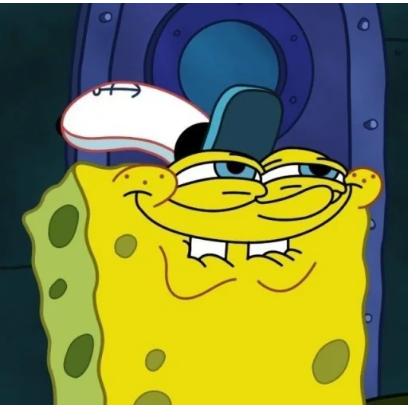 spongebob random 1 sticker