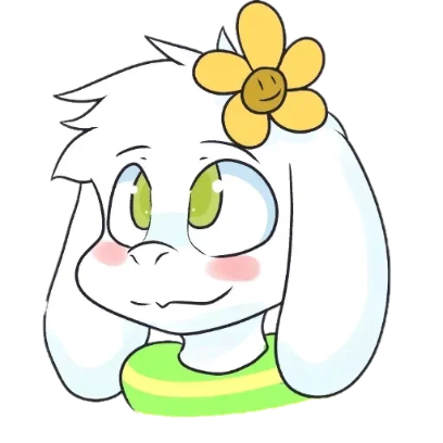 ASRIEL DREEMURR UNDERTALE 20 sticker