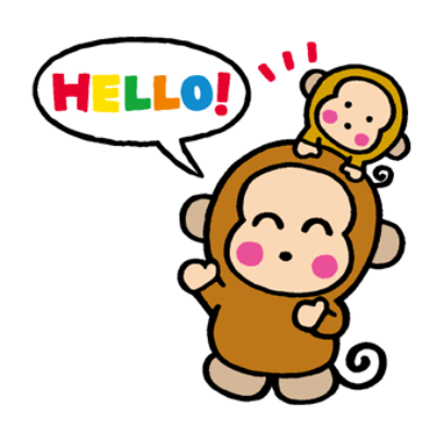 hello! sticker