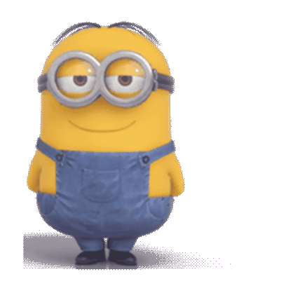 minions animtated 3 sticker