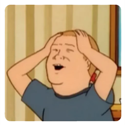 Bobby Hill Essential sticker