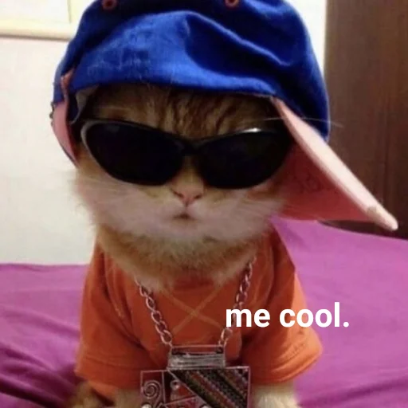 me cool sticker
