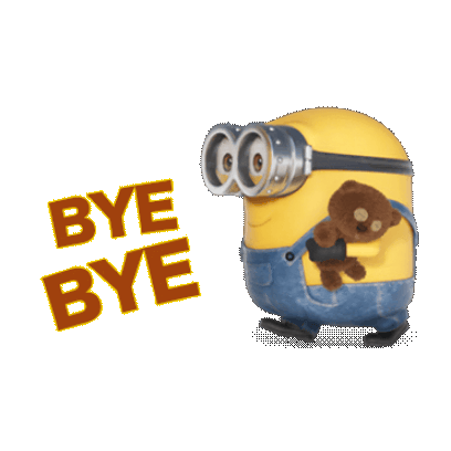 bye bye sticker