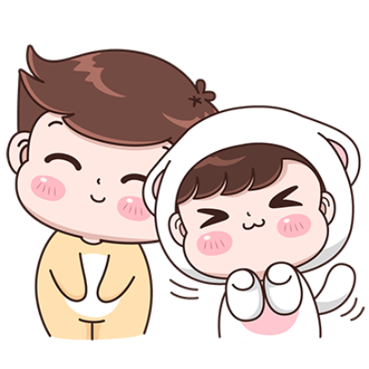 在一起 sticker