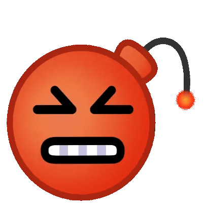 bomb sticker