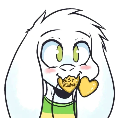 ASRIEL DREEMURR UNDERTALE 6 sticker