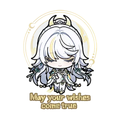 may your wishes come true sticker