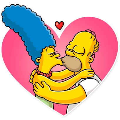 kiss sticker