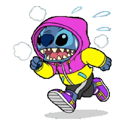 run sticker