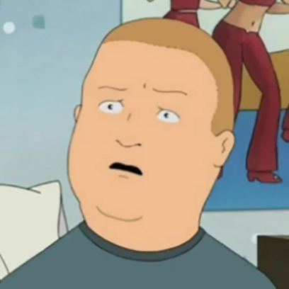 Bobby Hill Essential sticker